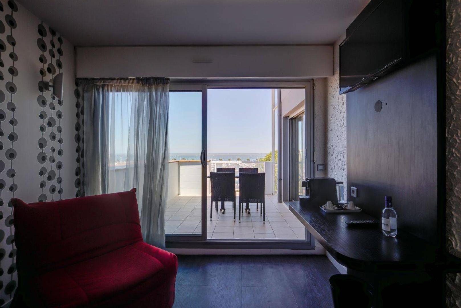 Hotel Le Nautic 阿卡雄 外观 照片